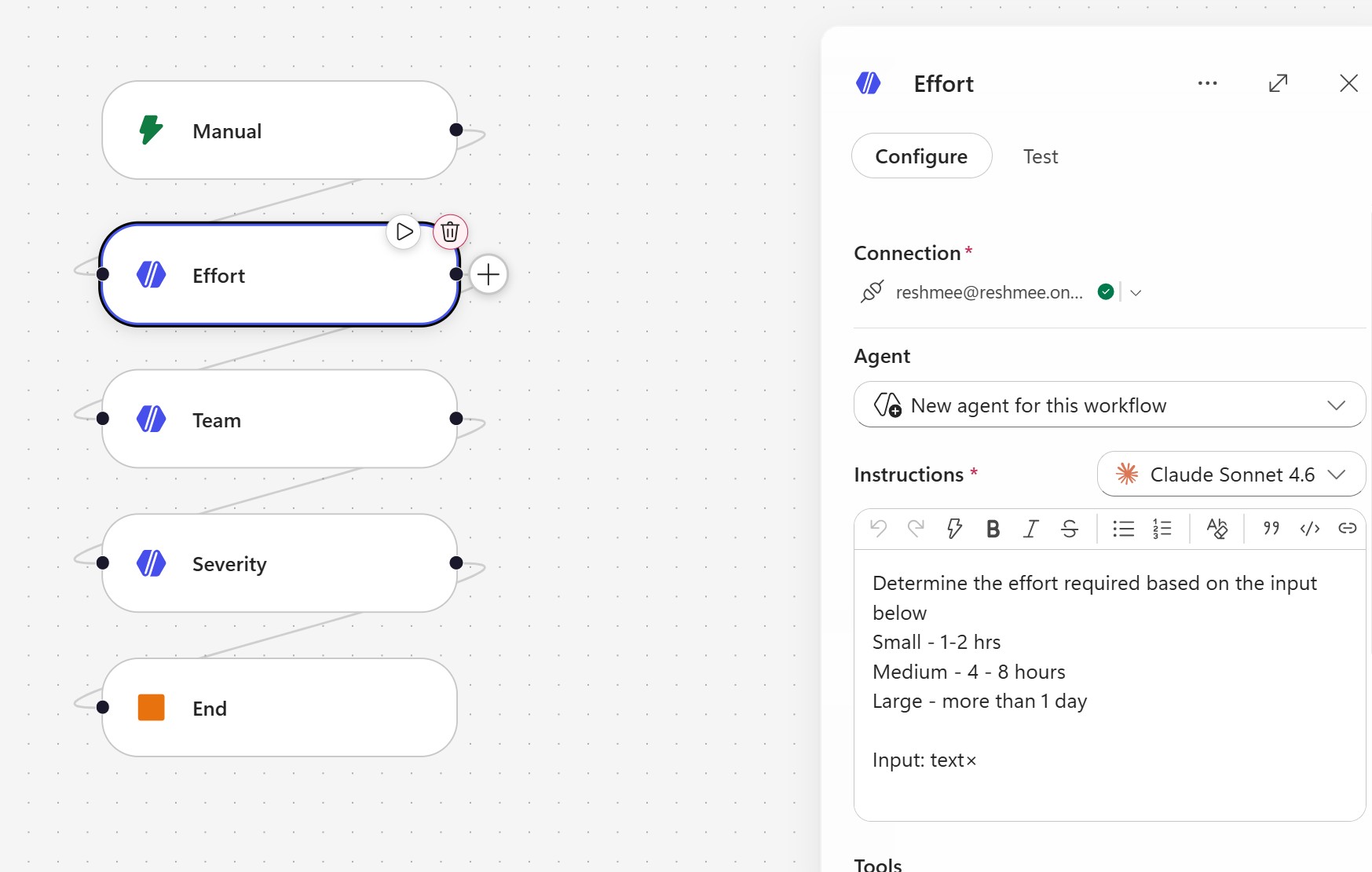 triage workflow