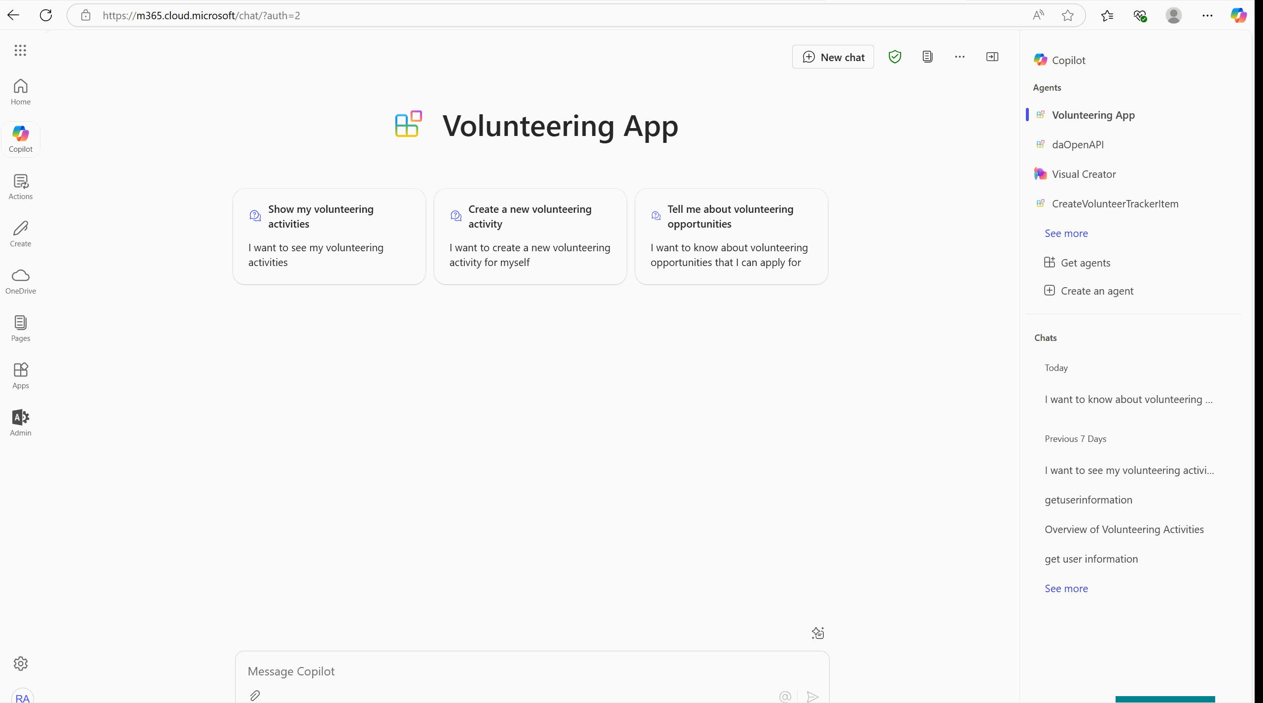 image from Step by step guide to integrate Microsoft 365 Copilot declarative agents with Azure AI Search