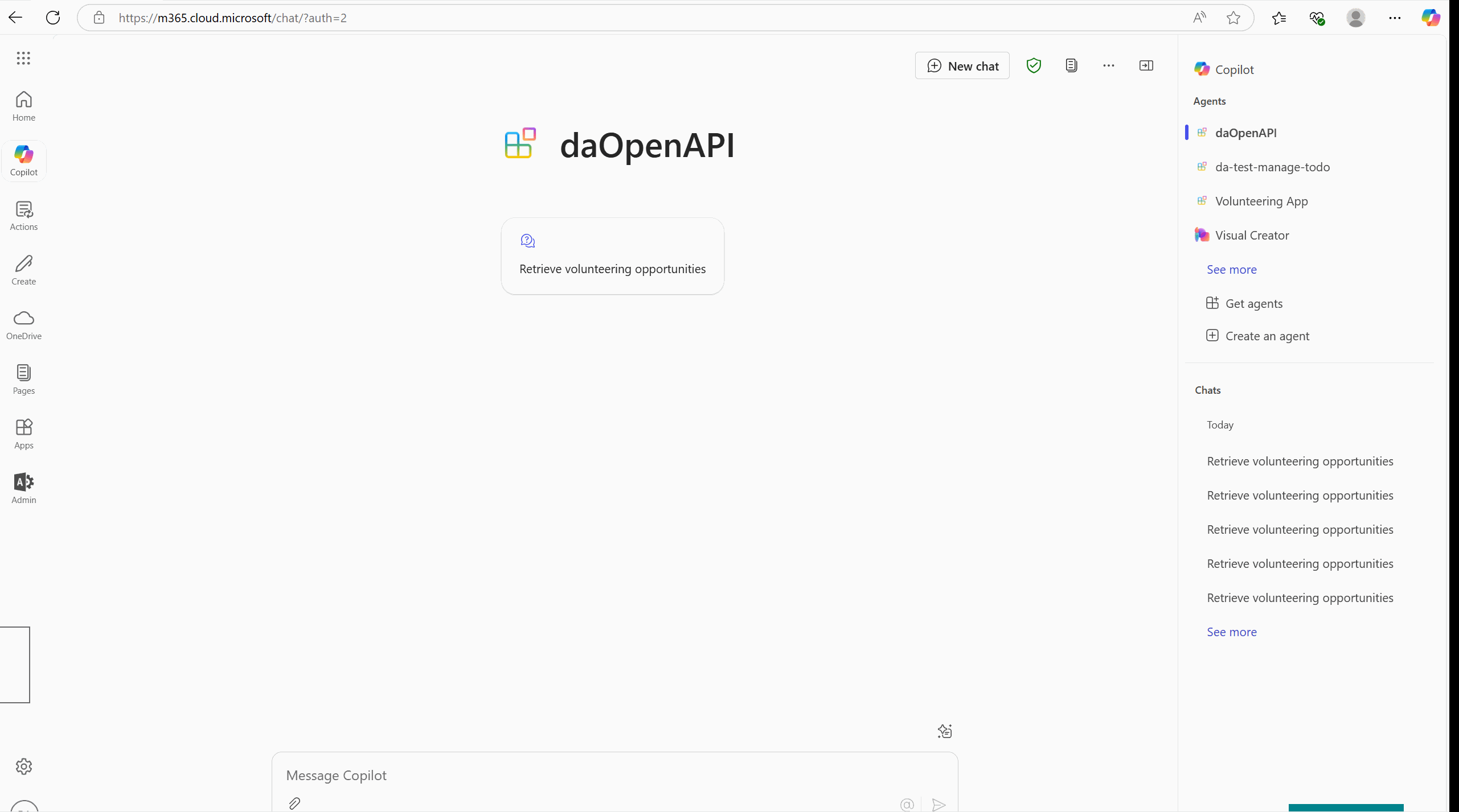 Query API spec