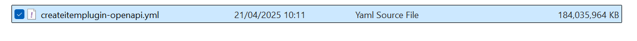 OpenAPI Spec Too Big