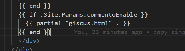 Giscus partial
