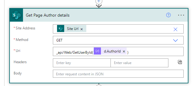 image from Power Automate: Retrieve User Details