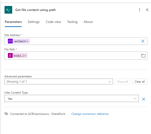 Get File Content Path