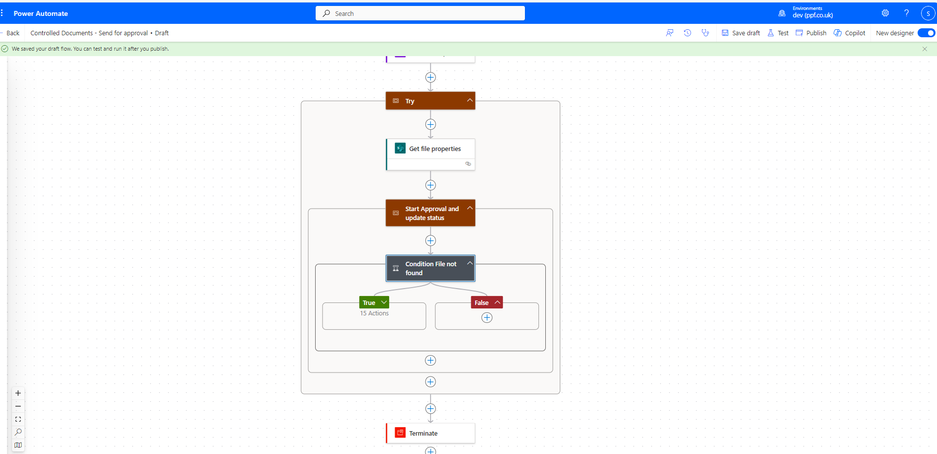 image from Switching from Classic to New Designer in Power Automate