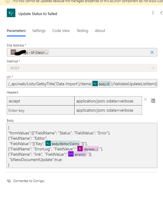 Workflow Url