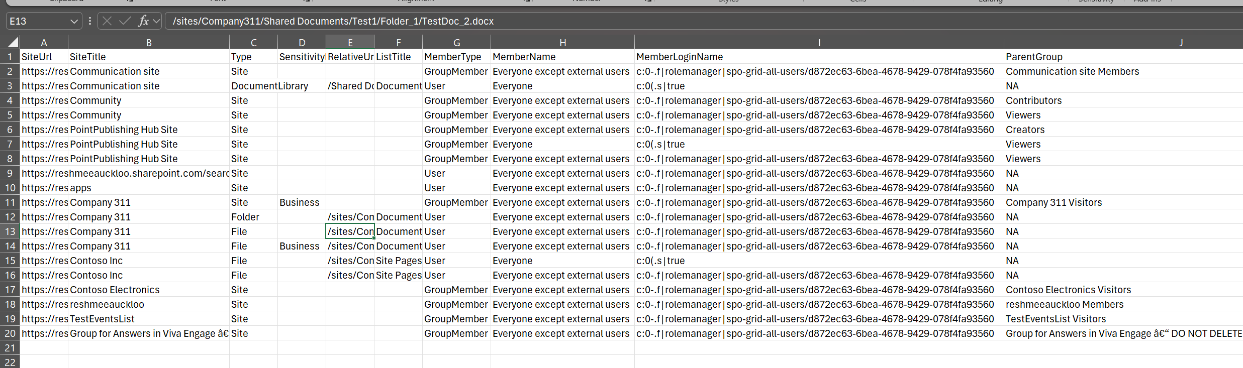 image from Manage 'Everyone' and  'Everyone except external users' claim within a SharePoint site using PowerShell