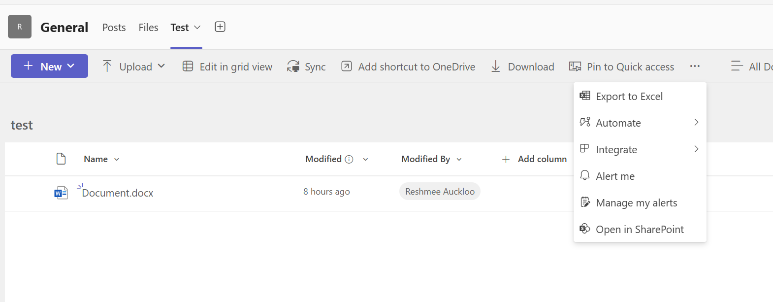 tab added
