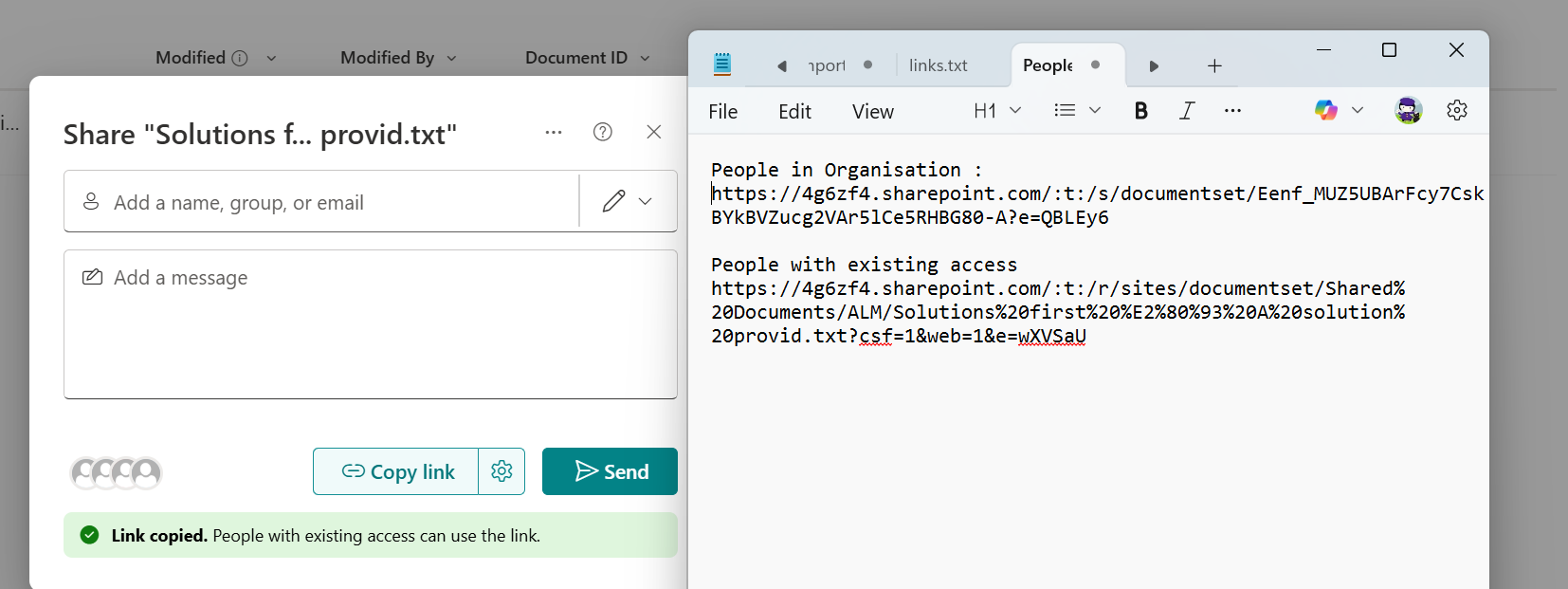 image from SharePoint Sharing Links Are Not Persistent: Why Your Document Links Break and How to Fix Them