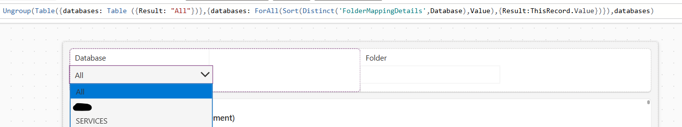 Dropdown with All Option