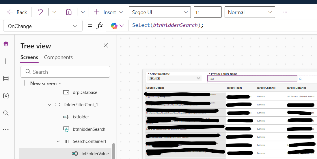On Change referencing button from Textbox