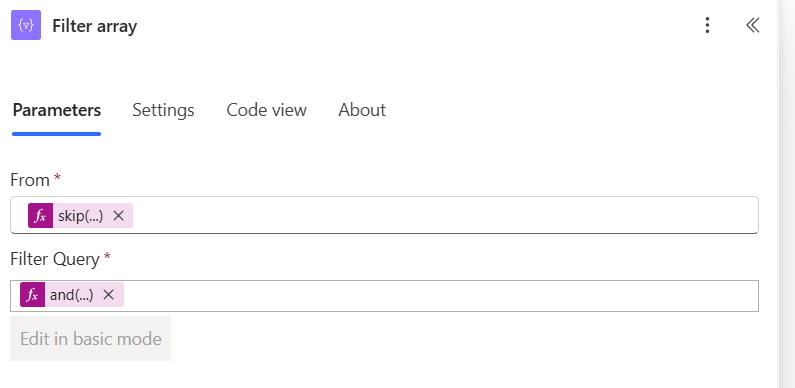 Filter Array