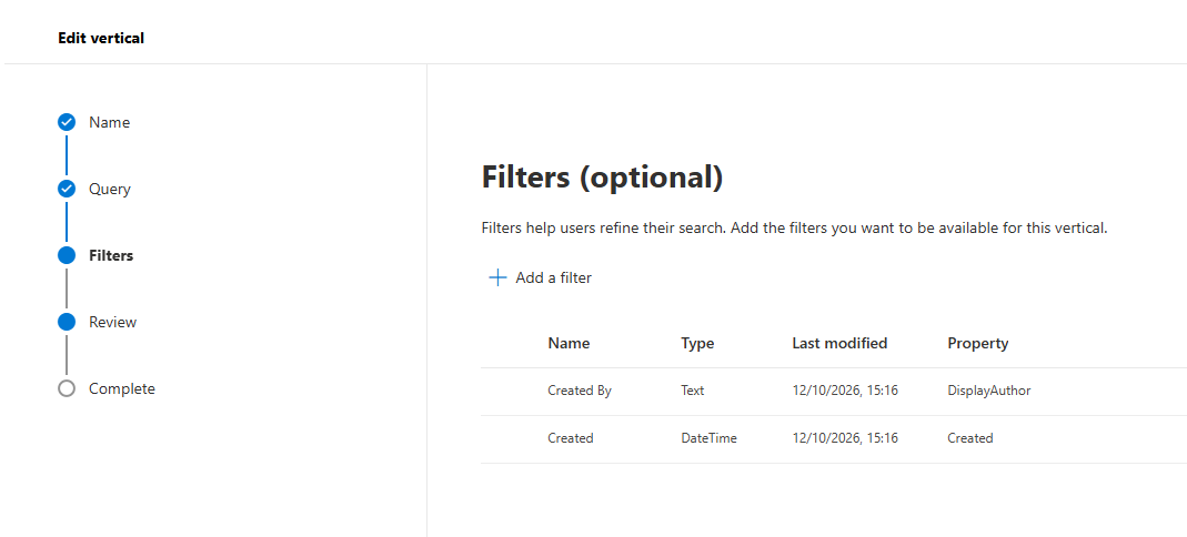 image from SharePoint Search Filter Limitations for Created By